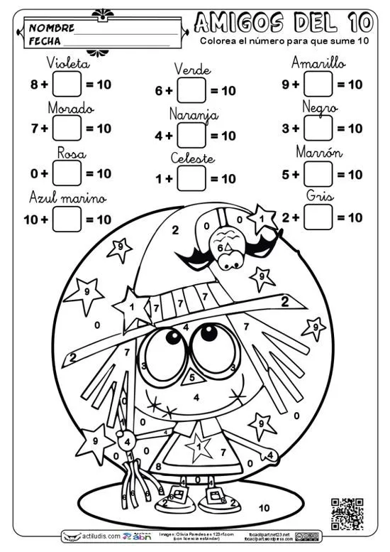 Las mejores 15 ideas de Matemáticas halloween | ejercicios matematicas  primaria, actividades de matematicas, matemáticas halloween