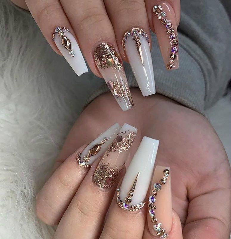 Las mejores 150 ideas de Uñas de acrilico elegantes | uñas de acrilico elegantes, manicura de uñas, uñas de gel bonitas