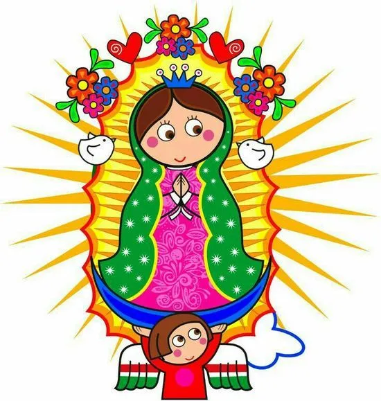 Las mejores 28 ideas de Virgen de guadalupe animada | virgen de guadalupe  animada, virgen de guadalupe, disenos de unas