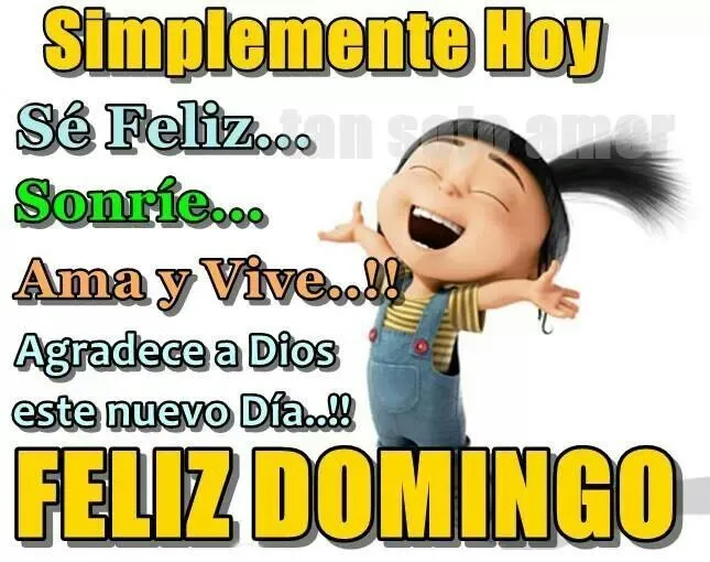 Los mejores consejos para hoy...Feliz domingo | DIAS DE LA SEMANA ...