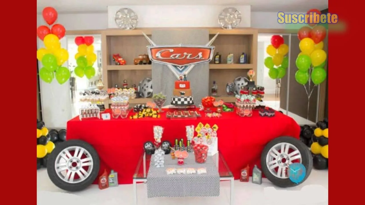 Las Mejores Decoraciones Para Tu Fiesta De Cars - YouTube