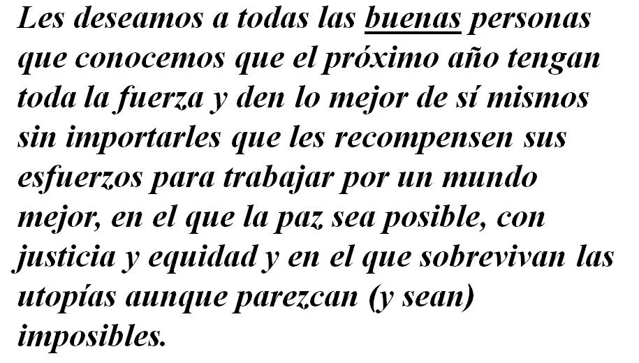 Mis mejores deseos en estas fiestas de fin de año… | CIENCIAS ...
