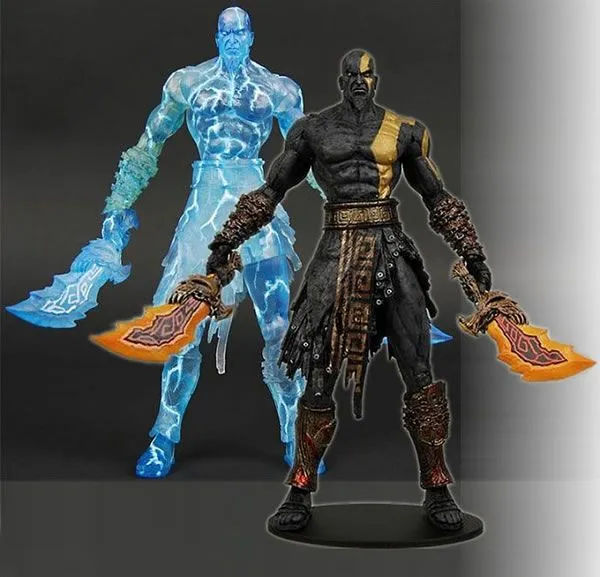 Pack 2 figuras Kratos, 18 cms God of War 2 - Aullidos.