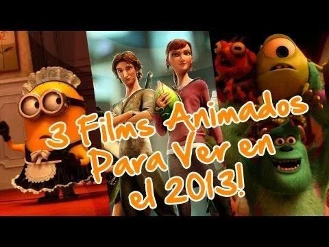 Mejores Películas Animadas 2013! - YouTube
