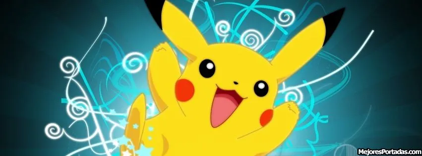 Las Mejores Portadas para tu perfil de Facebook: Pikachu