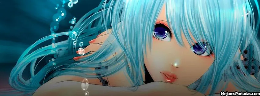 Las Mejores Portadas para tu perfil de Facebook: Anime Chica de ...