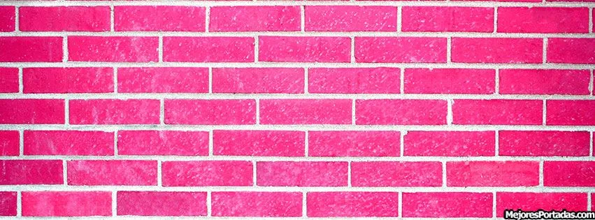 Las Mejores Portadas para tu perfil de Facebook: Motivos Pared Rosa