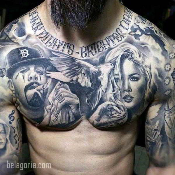 Los Mejores Tatuajes Chicanos Origen y su significado