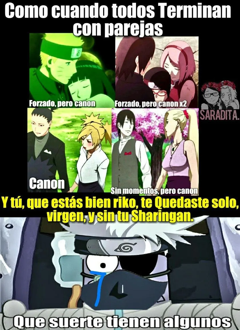 Meme de naruto | Memes de Naruto | Meme de anime, Anime y ...