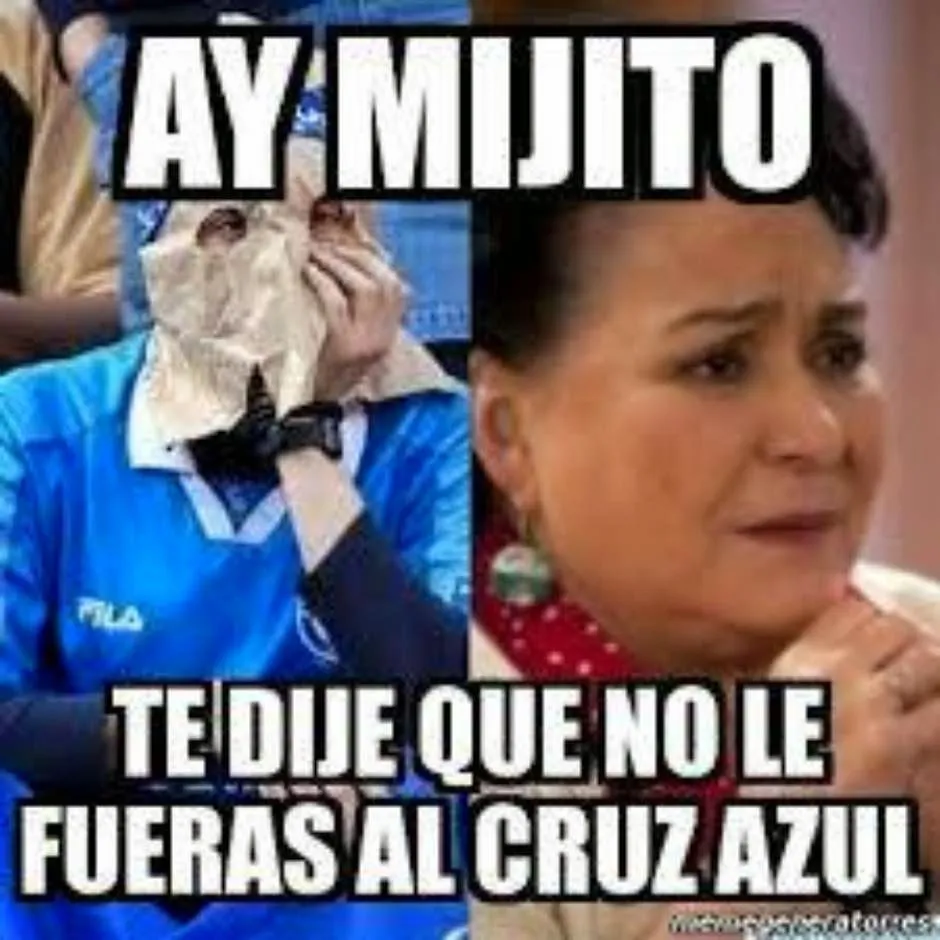 Memes del Cruz Azul - Imagenes chistosas