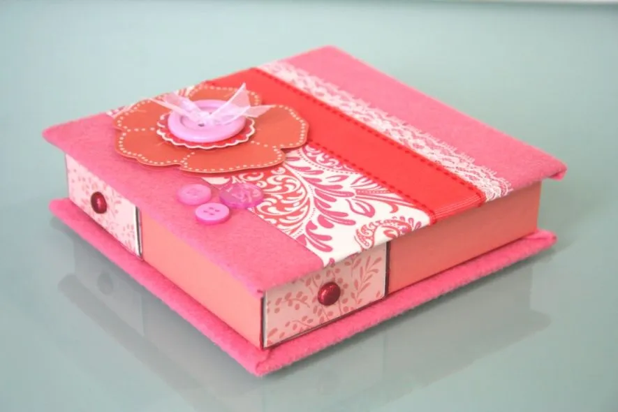 Cajas de fósforos decoradas - Memorias de Papel