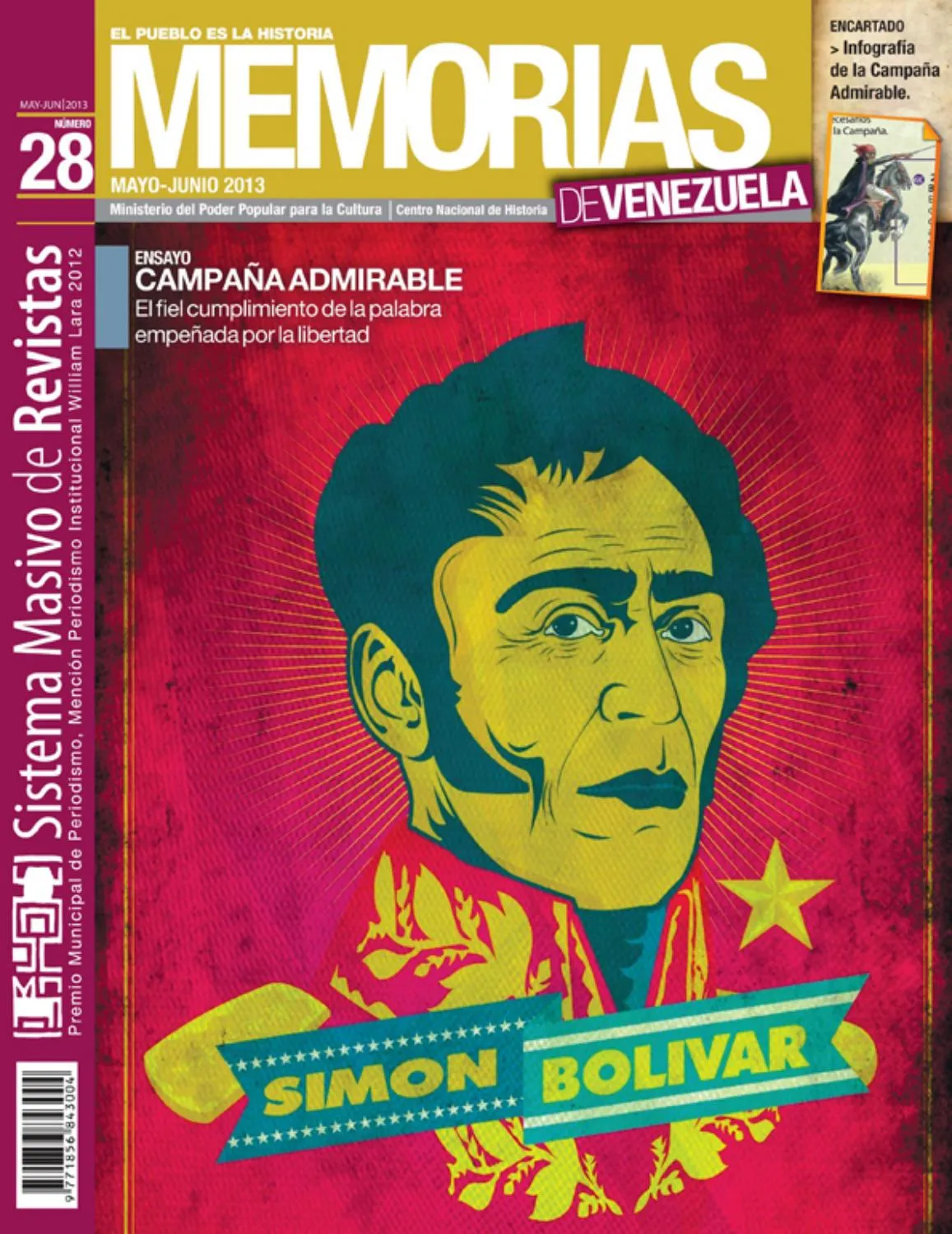 Memorias de Venezuela N°28 - Simón Bolivar by Fundación Centro Nacional de  Historia - Issuu