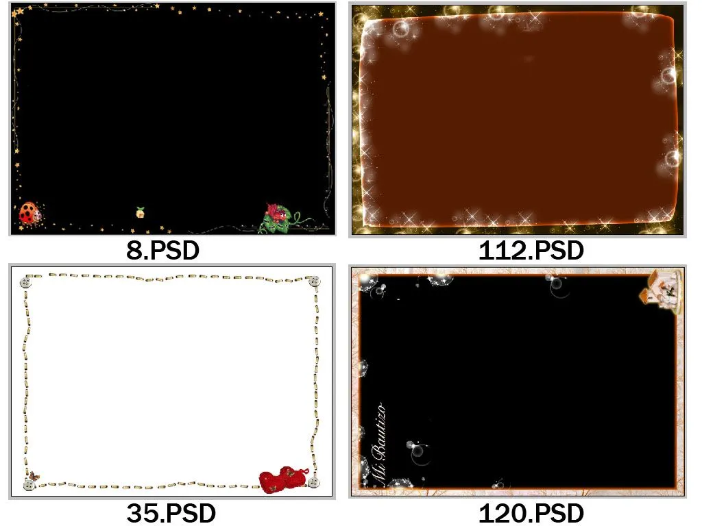 MenDieta: Descarga archivos de marcos PSD Gratis - Free