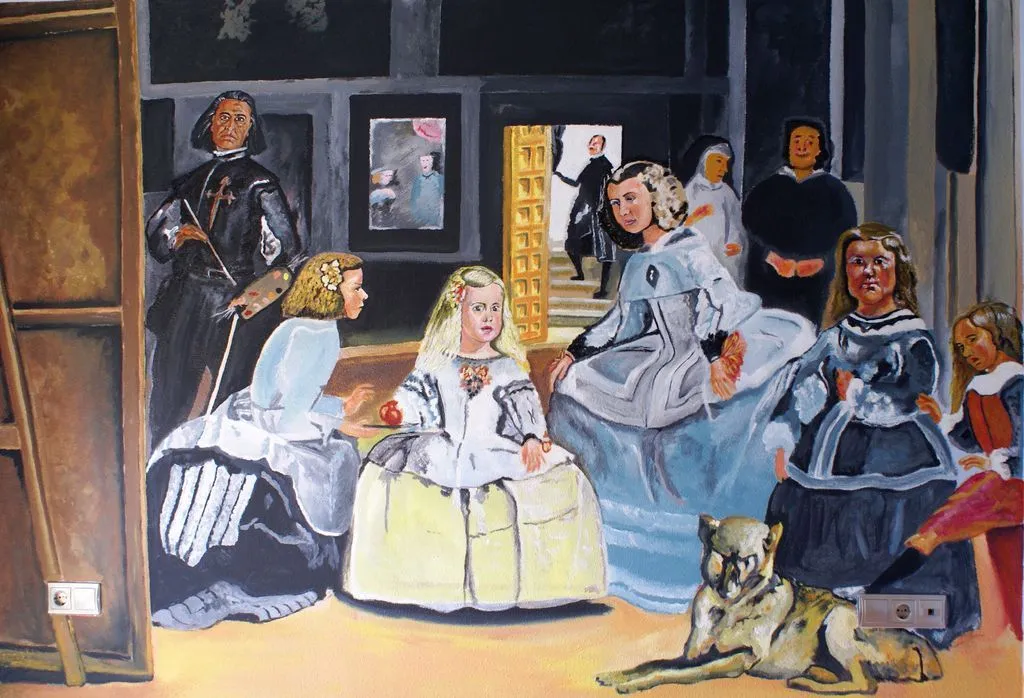 las meninas Antonio Francisco Pérez Mariscal - Artelista.