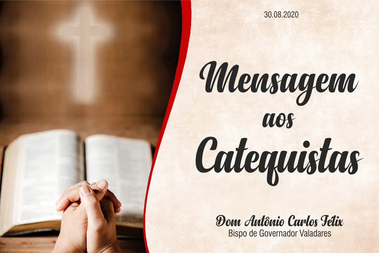 Mensagem aos Catequistas | Diocese de Valadares