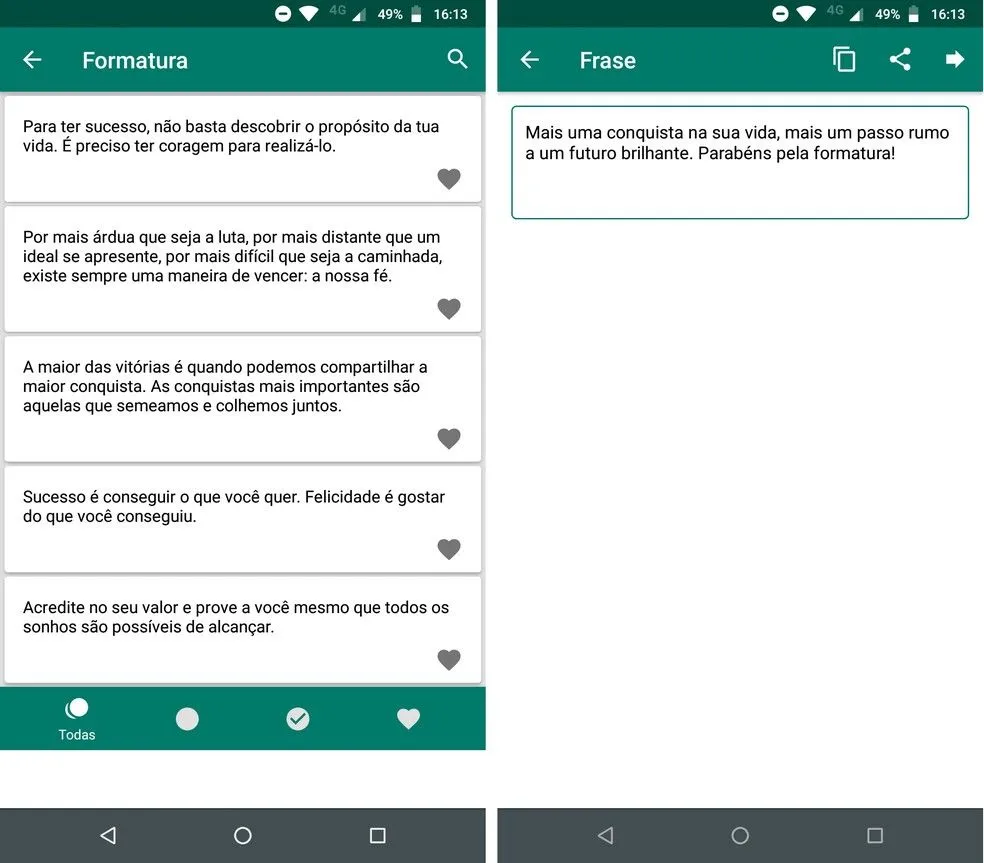 Mensagem para convite de formatura: cinco apps com frases