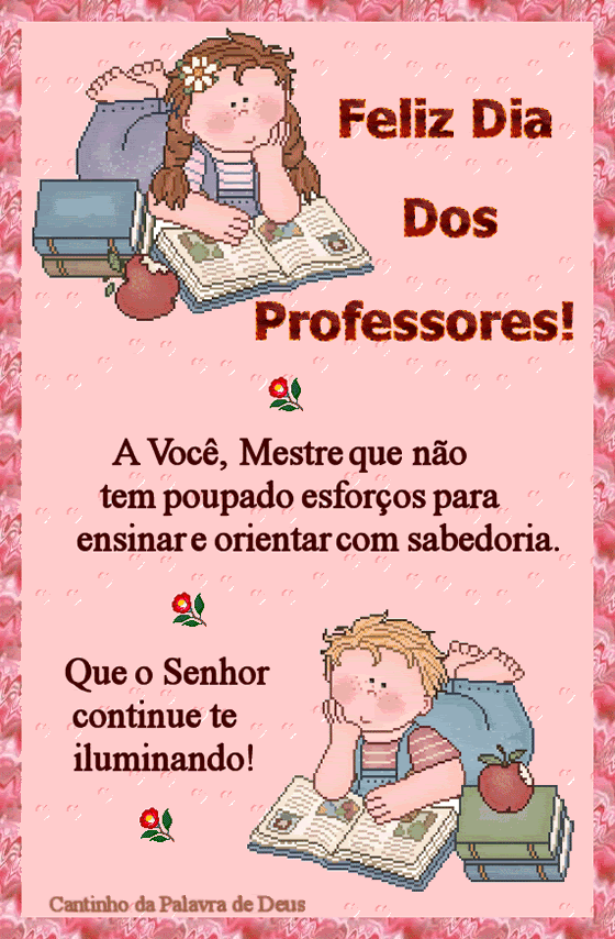 Mensagens de Dia do Professor para Facebook