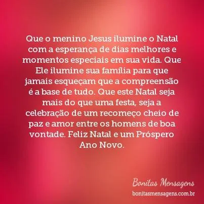 Mensagens de Natal Evangélicas: Frases evangélicas para o Natal ...