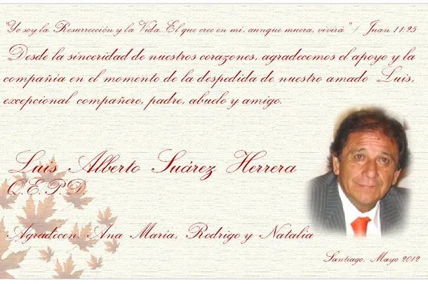 Tarjetas de Agradecimiento de Condolencia. Imprenta. F.225263457 ...