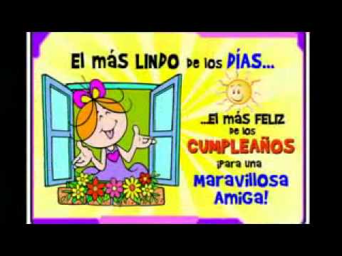 MENSAJE DE CUMPLEAÑOS.flv - YouTube