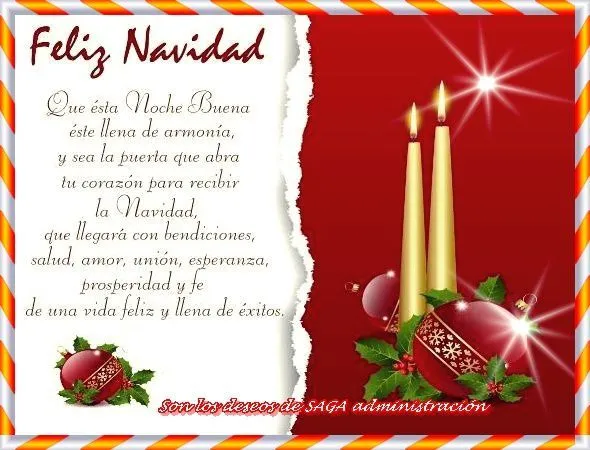 Mensaje de Navidad y Año Nuevo - Condominio Romero No. 115