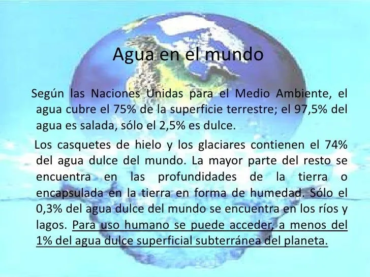 Mensajes del agua para niños - Imagui