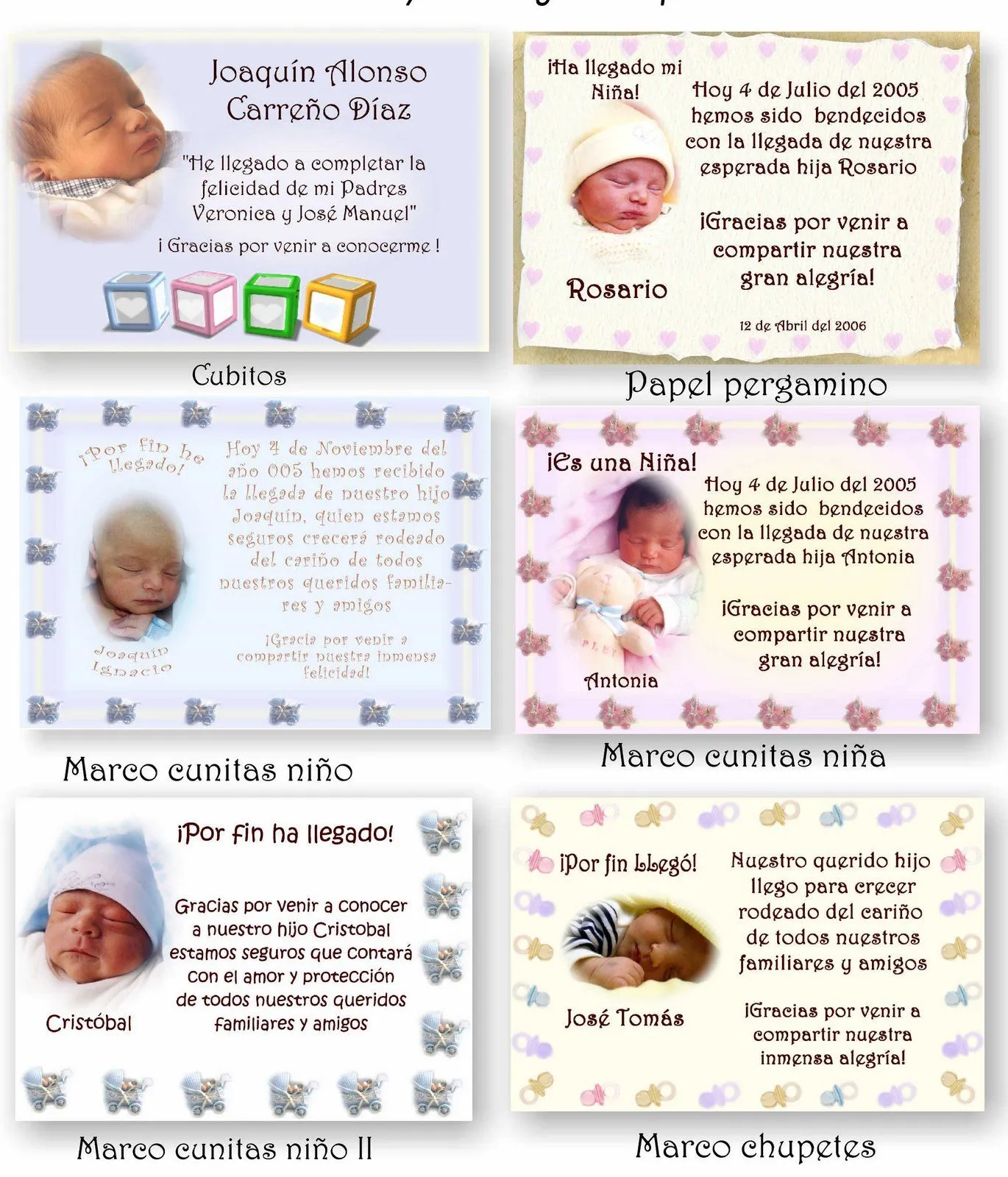 Oraciones para baby shower de agradecimiento - Imagui