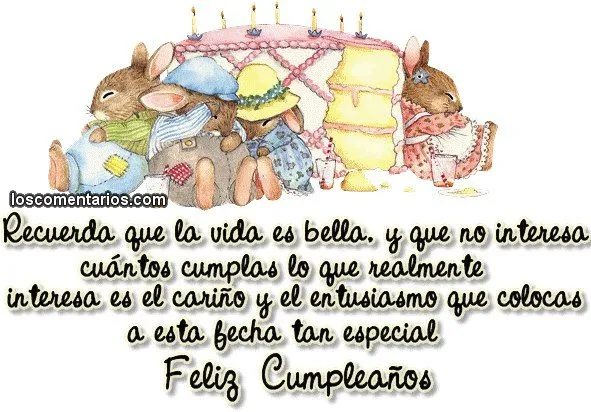 Mensajes de cumpleaños para un amigo ~ Frases de cumpleaños