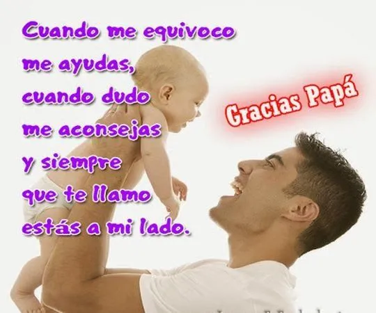 Mensajes de cumpleaños para papa ~ Frases de cumpleaños