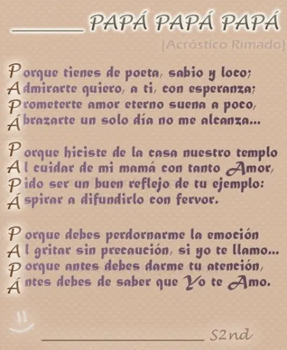 Mensajes dia del padre. Palabras para felicitar ~ PENSAMIENTOS DE AMOR