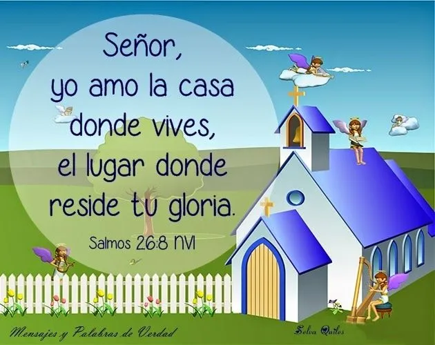 Mensajes y Palabras de Verdad: Salmos en bellos dibujos animados.