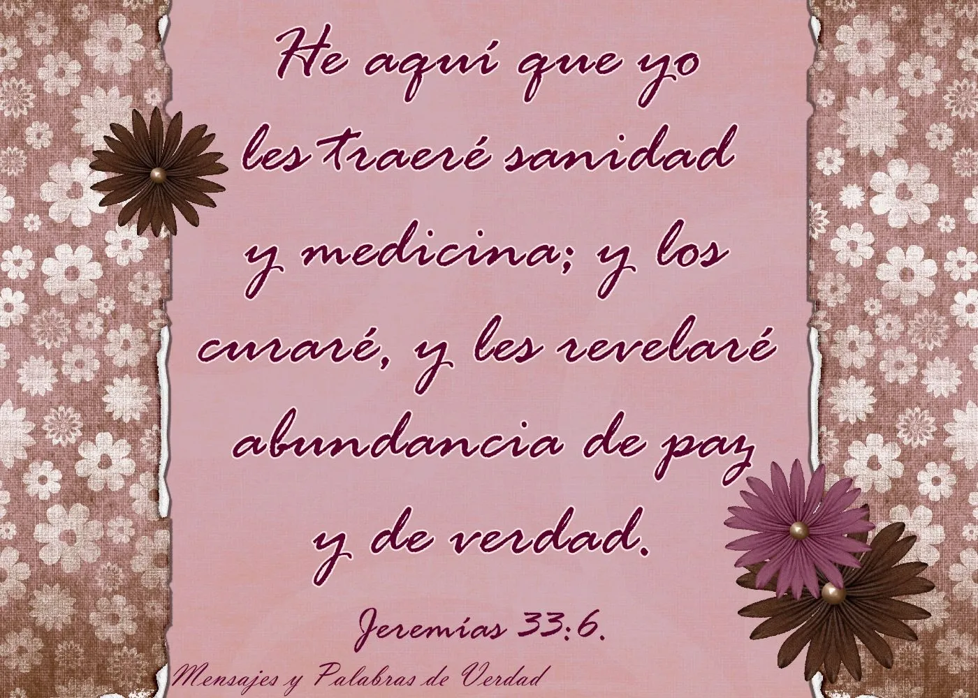 Mensajes y Palabras de Verdad: Versiculos biblicos en scrapbook ...