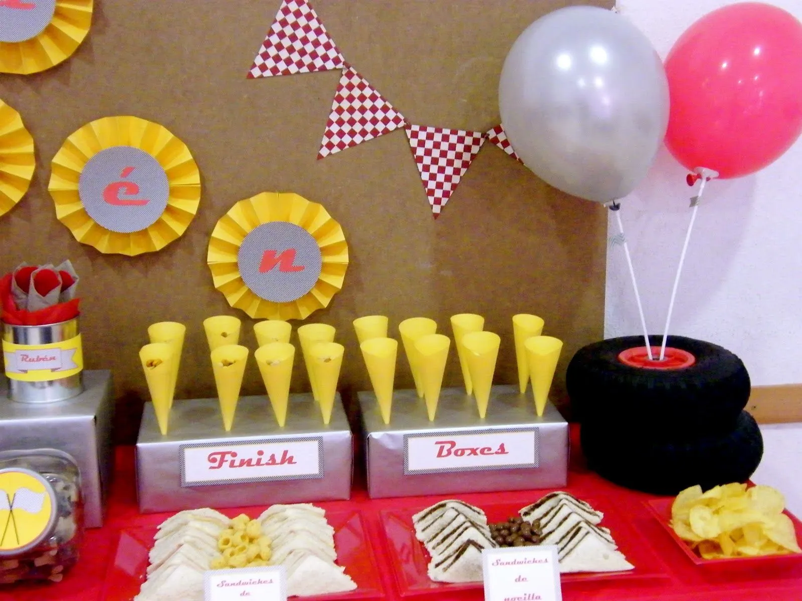 Menta & Limón: Cumpleaños inspirado en CARS