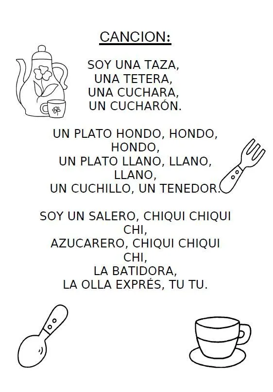 Menta Más Chocolate - RECURSOS PARA EDUCACIÓN INFANTIL: Canción ...