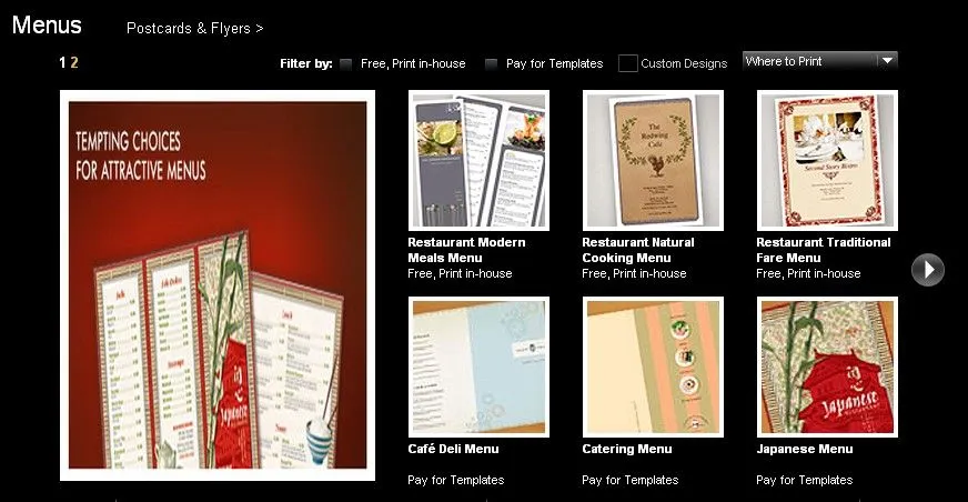 Plantillas de cartas restaurantes gratis - Imagui