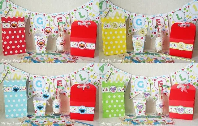 Merbo Events: Cumpleaños Plaza Sesamo. Elmo y sus amigos.