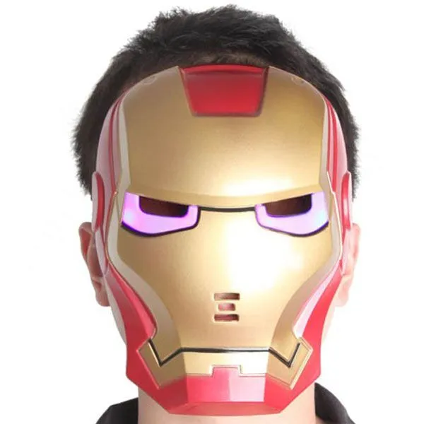 MercaditodePulgas.com: Máscara con luz de Iron Man $12.00