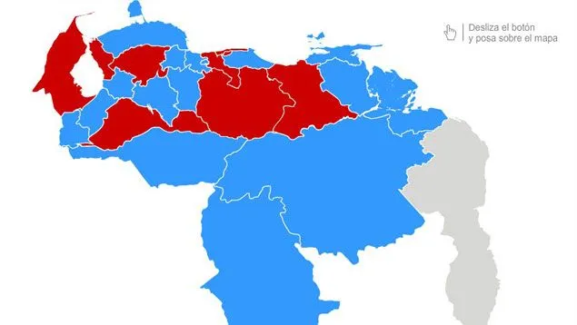 MÉRIDA DIGITAL: Infografía: Mapa político de Venezuela en los ...