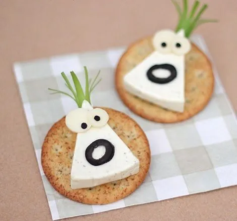 Merienda para los niños : canapés