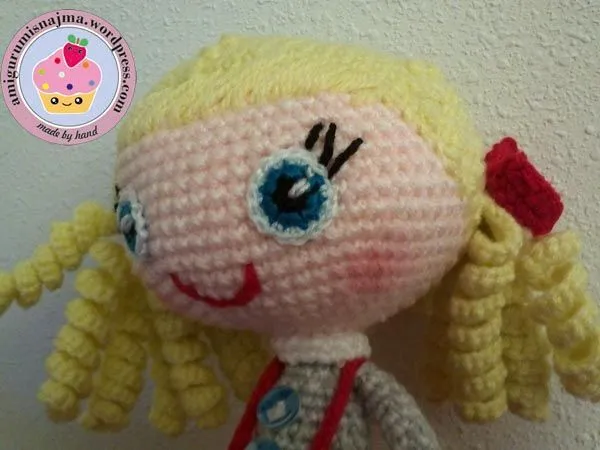 Meritxell, amigurumi doll crochet | Lil' Sweet Dolls