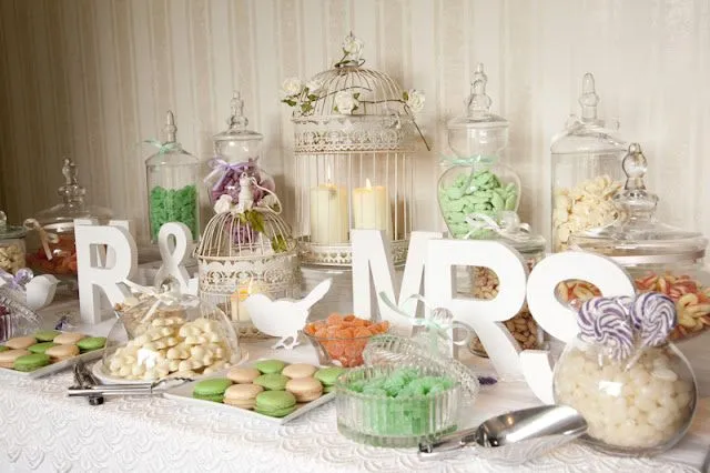 Mesa de chuches para bodas | fiesta y chocolate. articulos ...