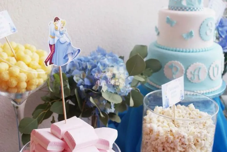 Mesa dulce para 3er cumpleaños de nuestra primera soñadora, Paula ...