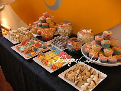 GingerCakes!: Mesa dulce para chicos