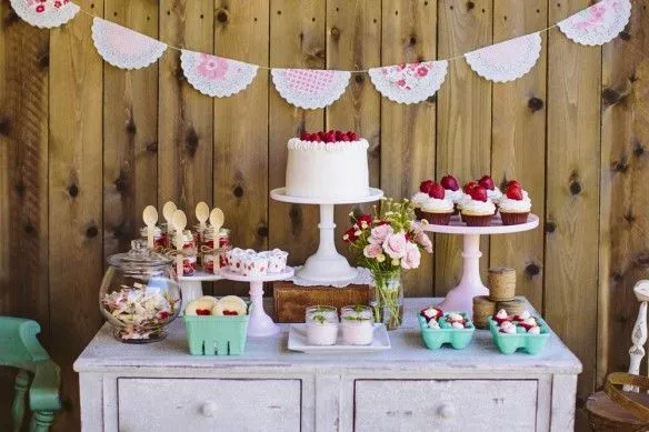 Mesa de dulces para cumpleaños de niña - Imagui