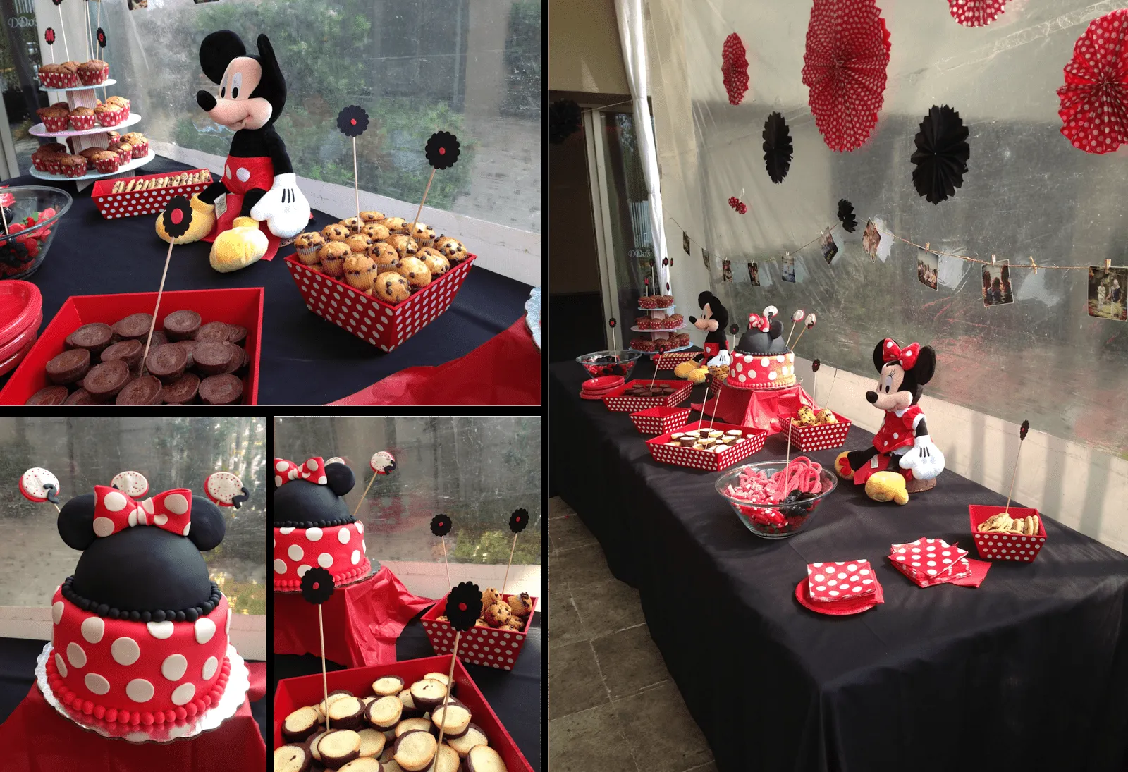 Mesa de dulces de Minnie Mouse - Imagui