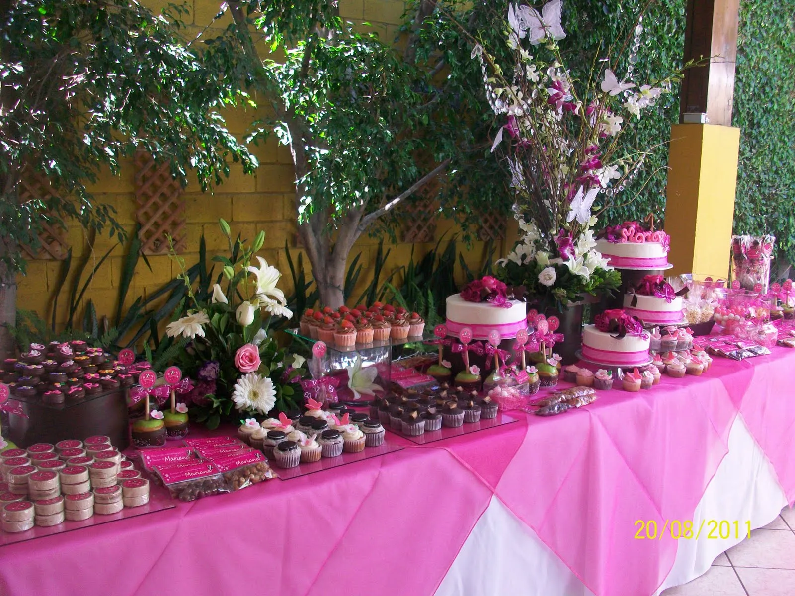 Mesa de dulces para quinceañeras - Imagui