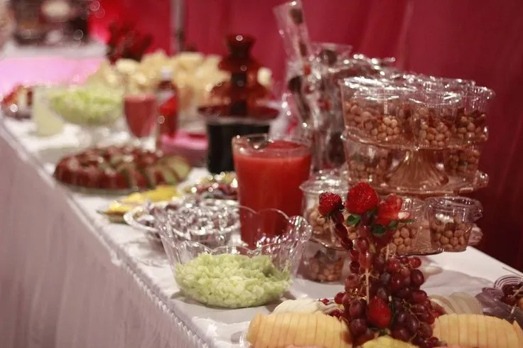 mesa de dulces salados | Bridal shower | Pinterest