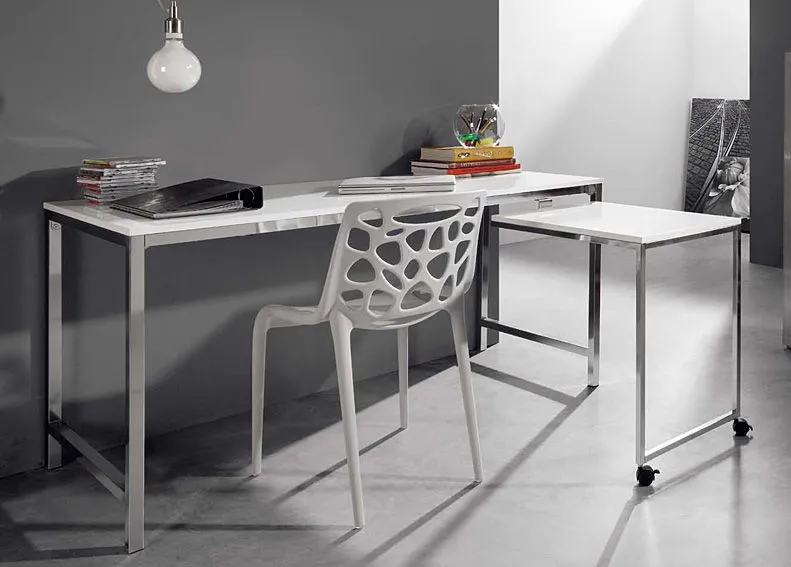 Mesa de Escritorio Blanca Malmo no disponible en Portobellostreet.es