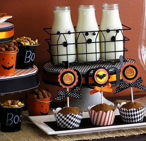 Mesa ideal para una fiesta Halloween | Fiestas infantiles y ...