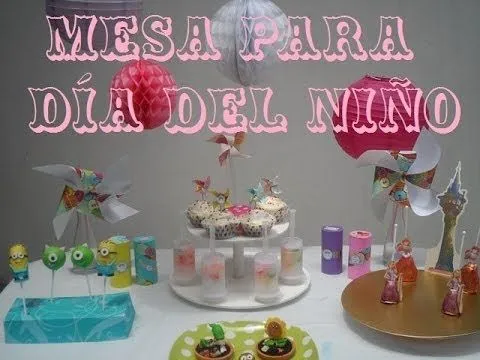 Cómo hacer una mesa para el Día del niño ♥ Tiny Tany - YouTube